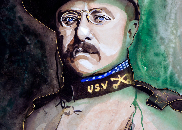 Theodore Roosevelt Art | William K. Stidham - heART Art
