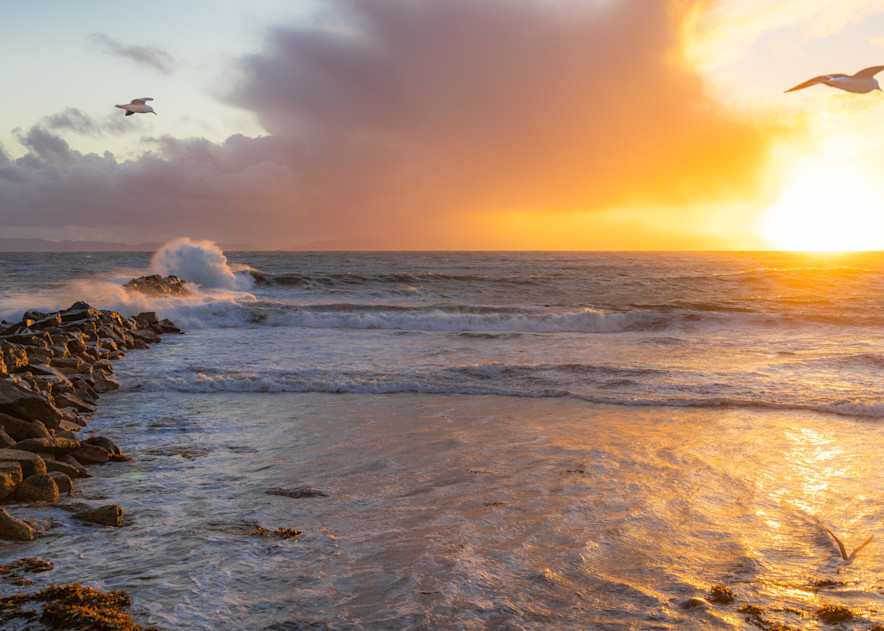 Cabrillo Beach Sunset, California | Seascape Photography | Tim Truby