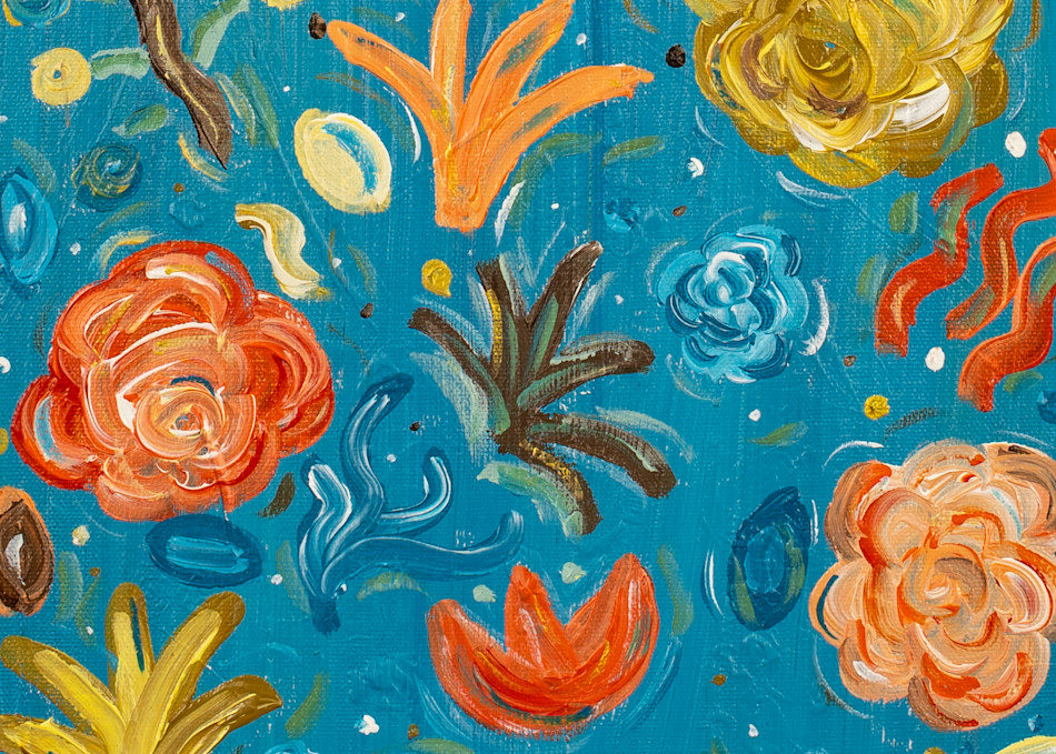Sea Of Orange Blossoms Art | Cortney Baker
