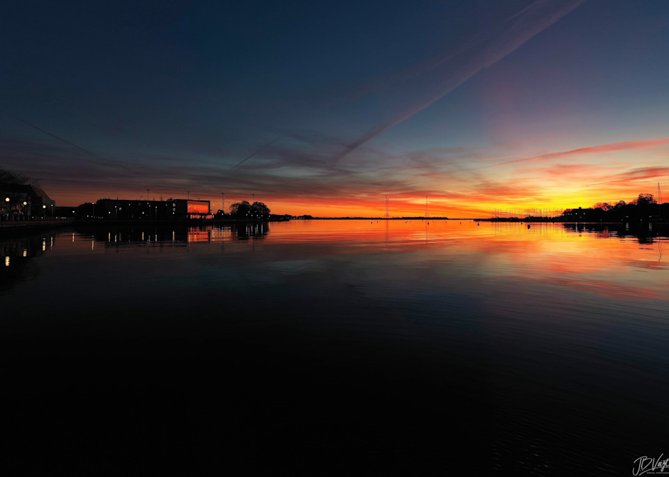 Colorful Sunrise, Annapolis Style Art | Jeff Voigt Owner/Aerial Photographer