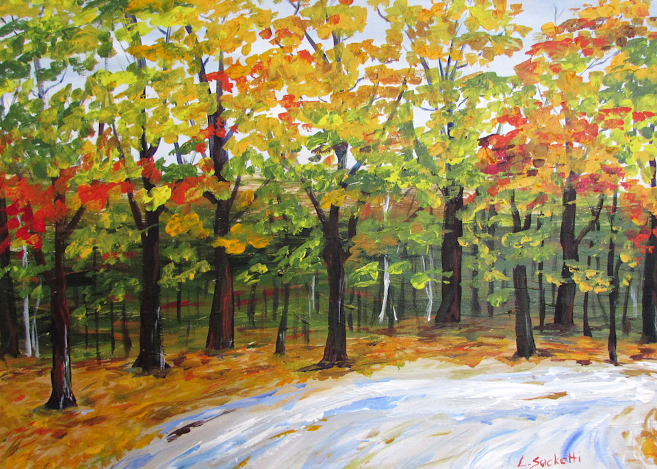 Feeling Fall In Montreal Art | Linda Sacketti