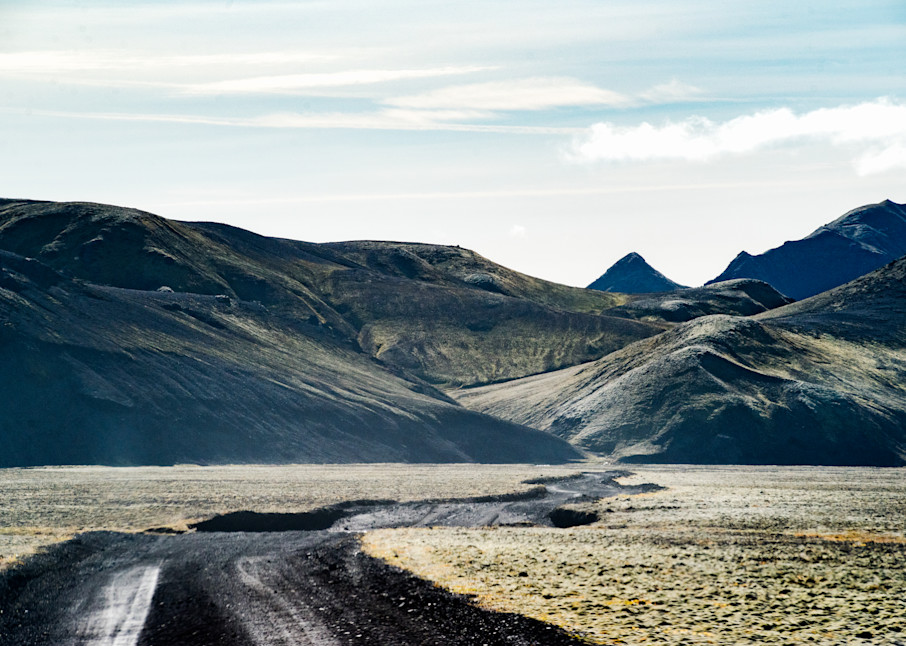 Volcanic Road in the Heart of Iceland's Highlands - Fine Art Photography Prints