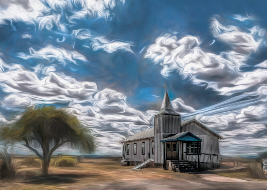 Claunch New Mexico Community Church Photography Art | JPG Image Studio
