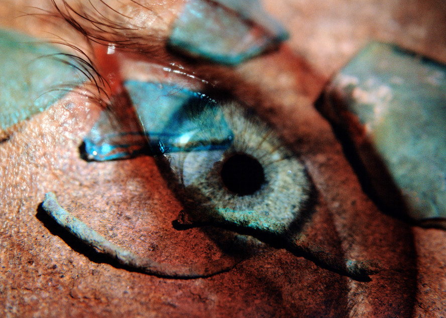 Melded Glass & Eye