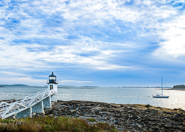 Marshall Point Lighthouse, Maine Photography Art | Photo Art By Carolyn 