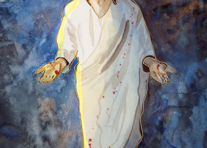 Jesus Walks On Water Art | William K. Stidham - heART Art