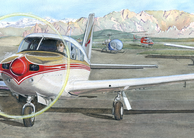 First Solo Flight Art | Artwork by Rouch