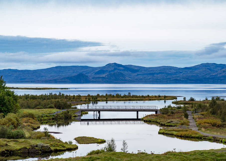 Iceland looking like Tolkien's paintings of Middle-earth. Thingvellir national park, Iceland - Fine art photography prints