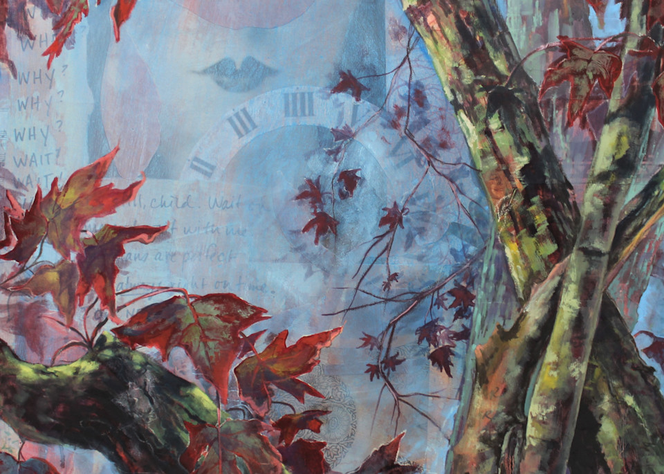 The Waiting Tree Art | Amelia Furman Mixed Media