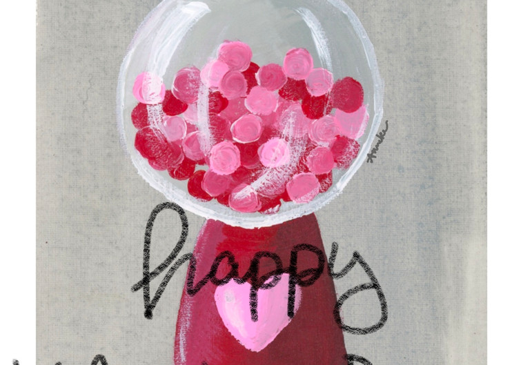 Valentines Day Card Art | Anneke Swanson Art