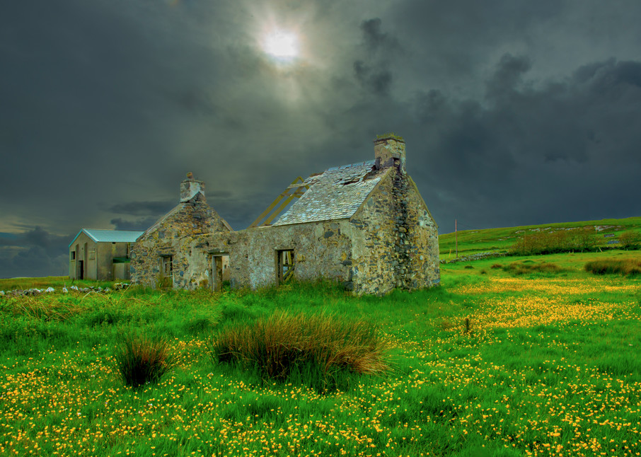 Abandoned Cottage Islay Scotland Photography Art | jt Photo Images