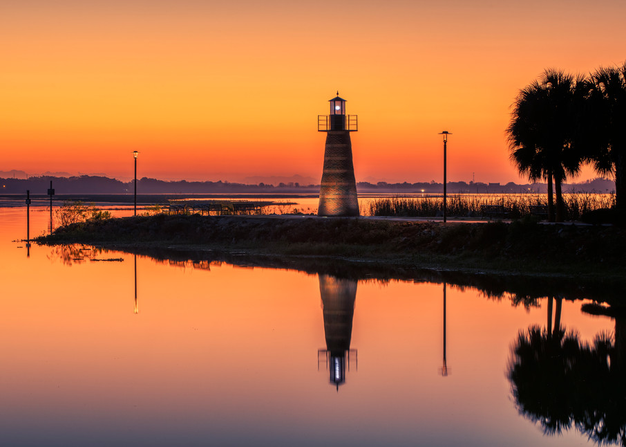 Lake Toho Lighthouse at Dawn - Florida fine-art photography prints
