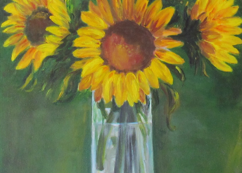 Sun Flowers 2 Art | Jeanie Watson