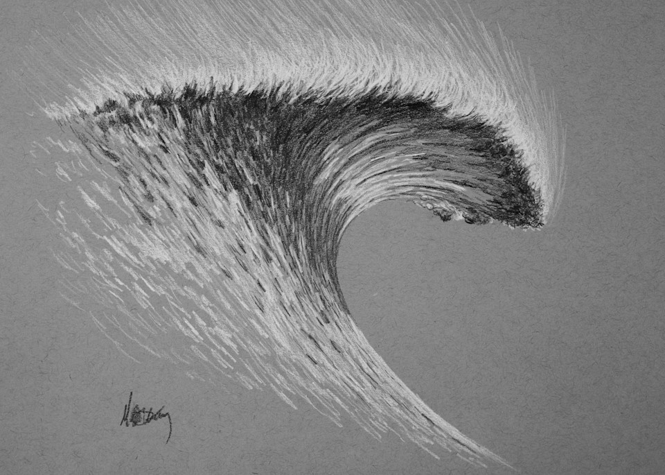 Wave Study Art | Haddaway Art