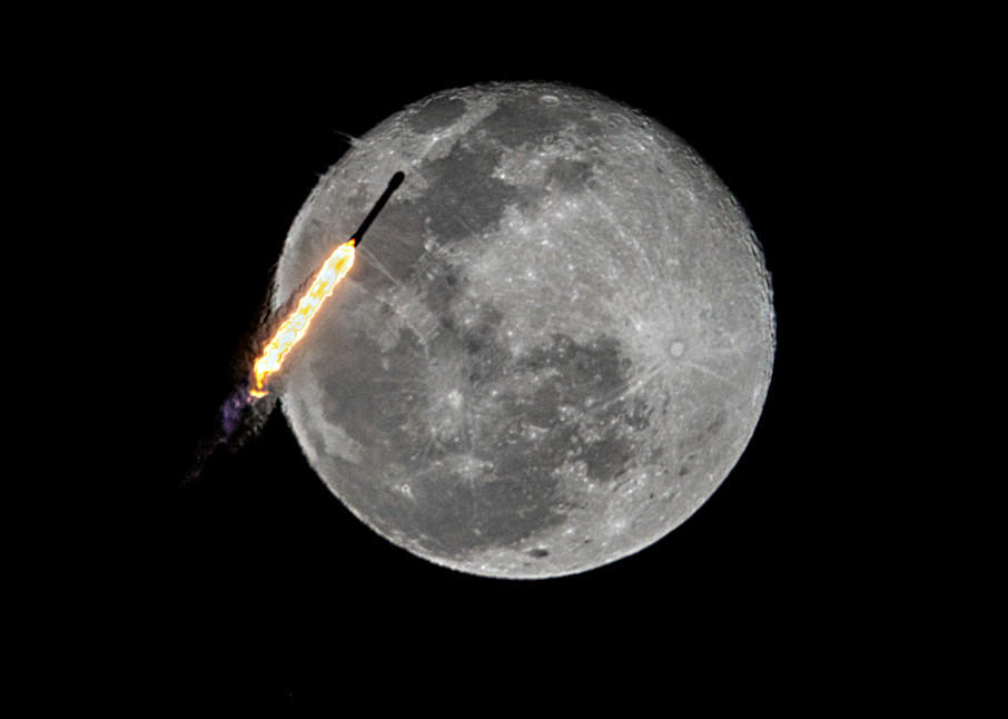 Lunar Flyby 1  Photography Art | RPG Photography
