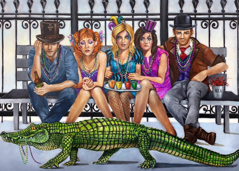 Gator Pub Crawl  Art | Geraldine Arata