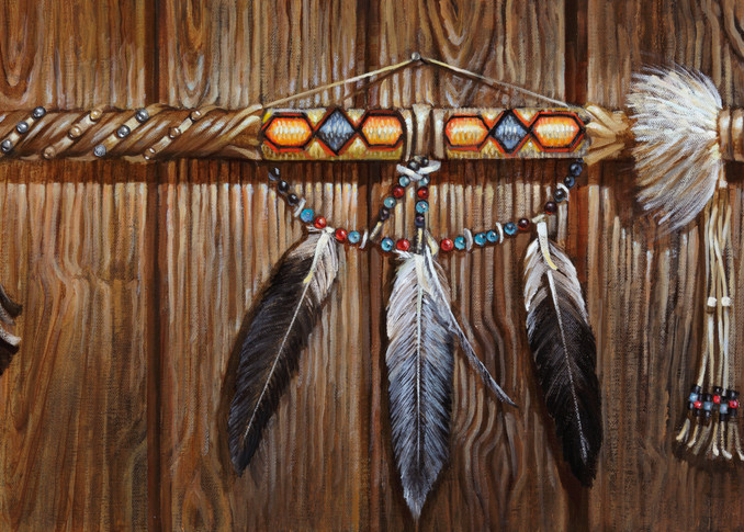 Pipe Tomahawk Art | Geraldine Arata