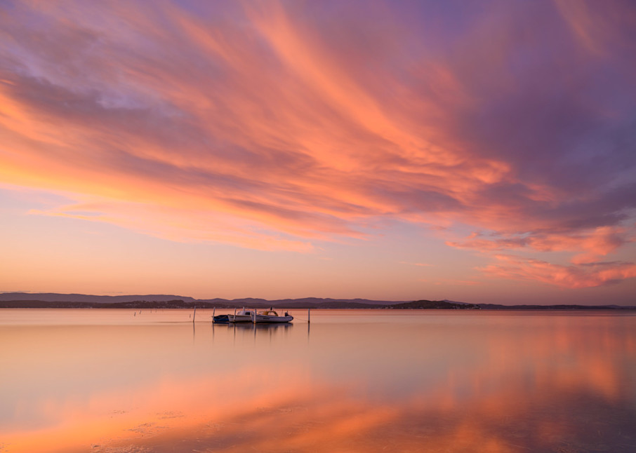 Pink Sky at Swansea - Sunset Swansea - Lake Macquarie NSW