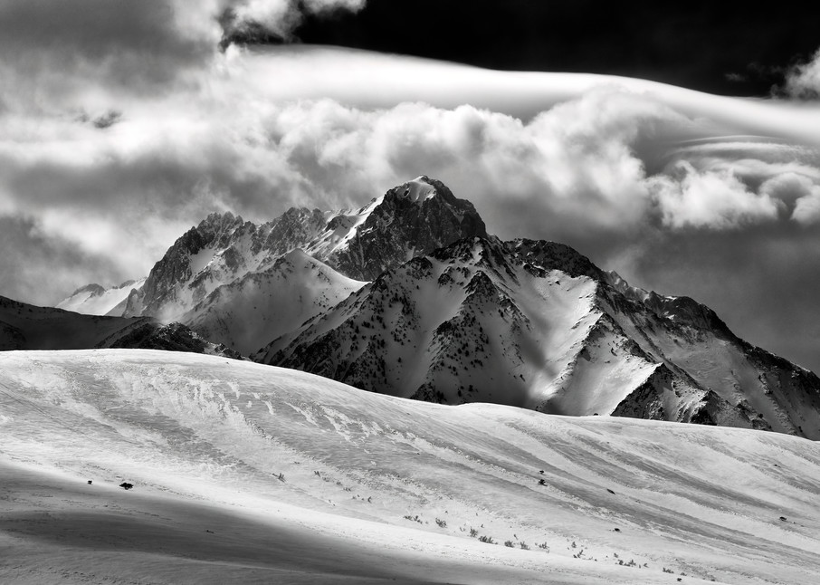 John E. Kelly Fine Art Photography – Snow Peak - Land and Sky