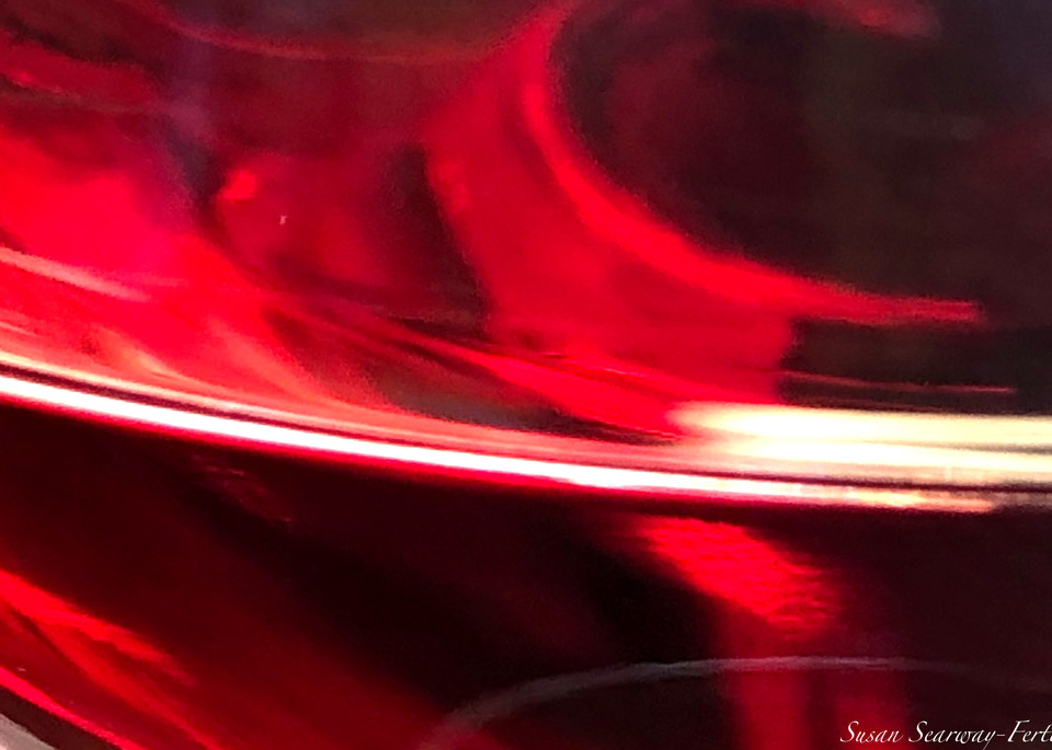 Wine Abstract 55 | Pinot Noir Art | Susan Searway Art & Design