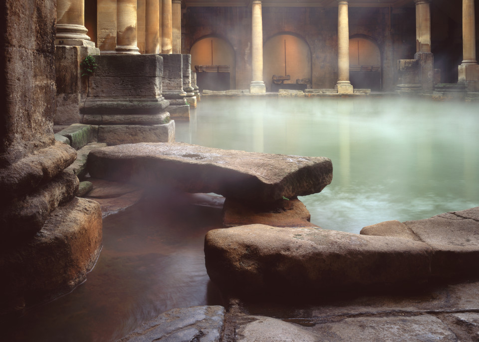 Roman Baths 1 Photography Art | John Edward Linden Photography