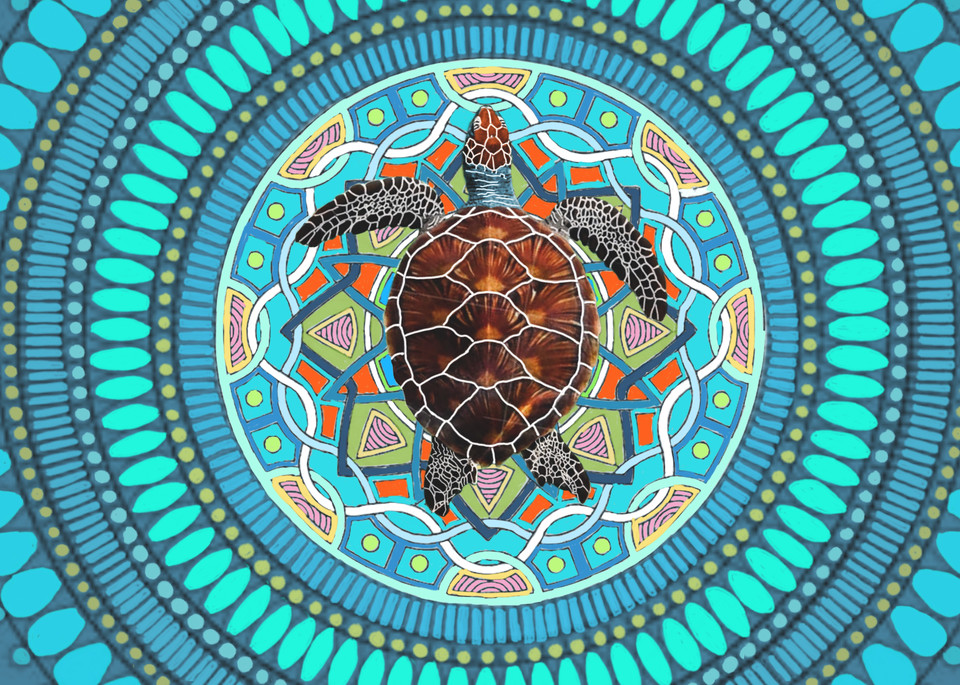 Turtle Mandala Art | Robert Althouse Fine Art