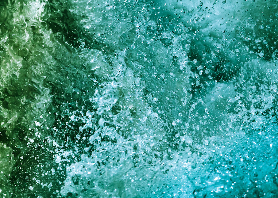 Turquoise Energy Photograph