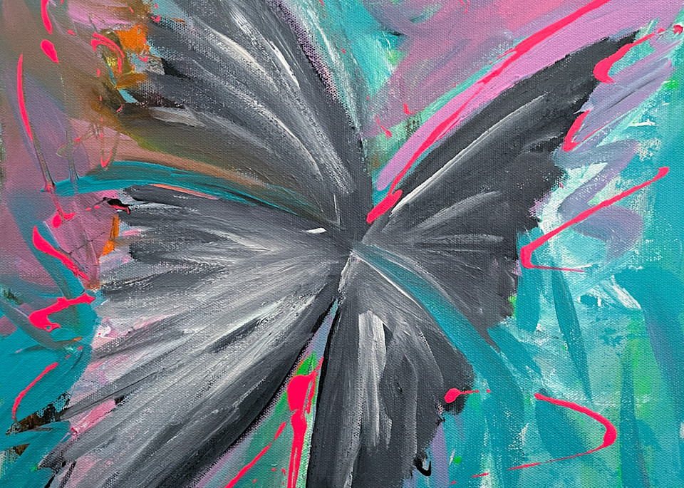 Chroma Series   Butterfly Art | M Eugene Art