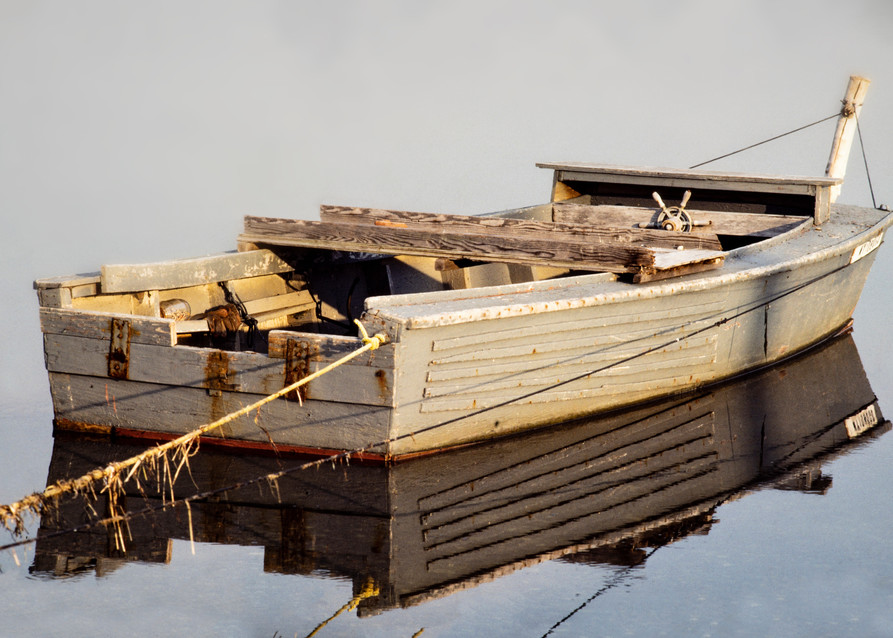 Workboat, Orient Point, Ny Photography Art | Allan Weitz Design