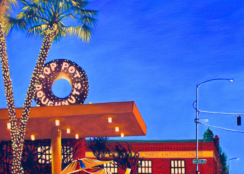 Top Pot Doughnuts And Theo Chocolate  Street Of Dreams Art | samvance