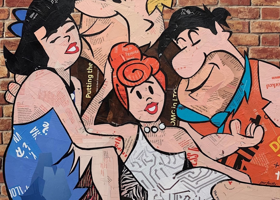 Flintstones Art | Kathy Saucier Art