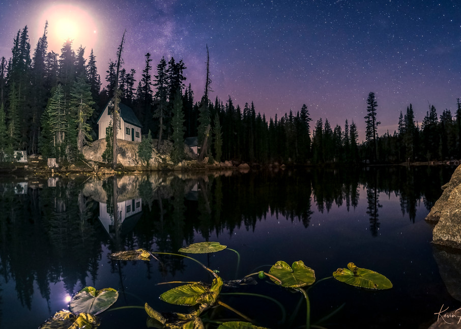 Mosquito Lakes by Moonlight