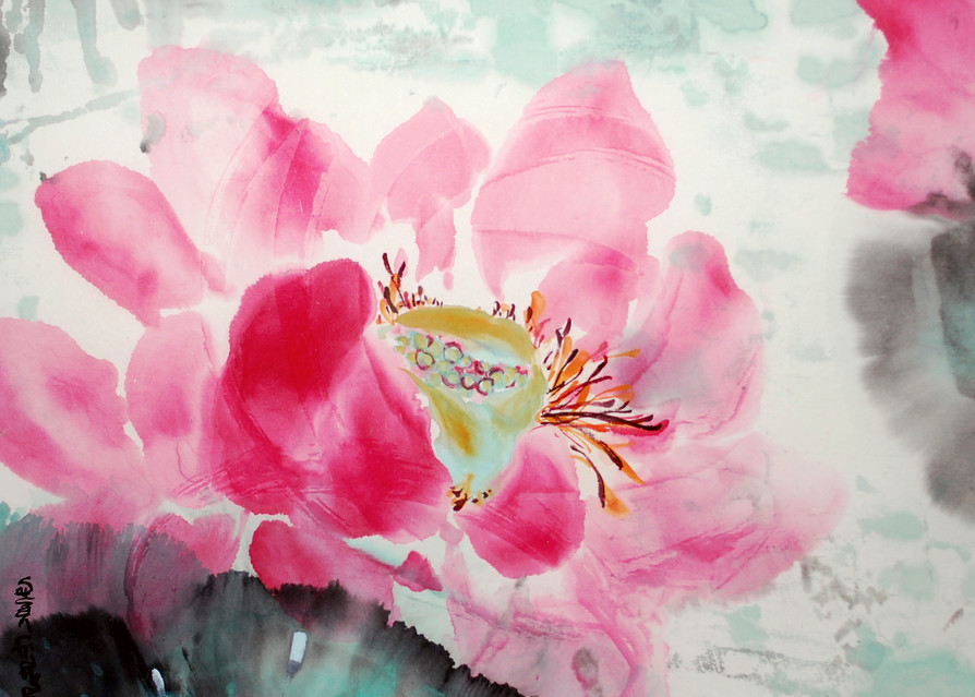 Lotus Pure And True Art | Susan Frame