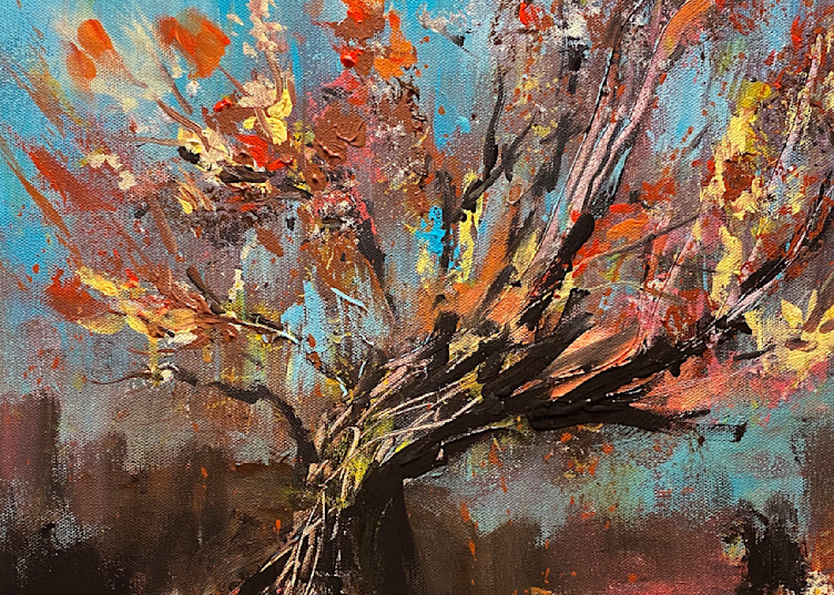 Reluctant Autumn Art | Kristen Ferguson Art