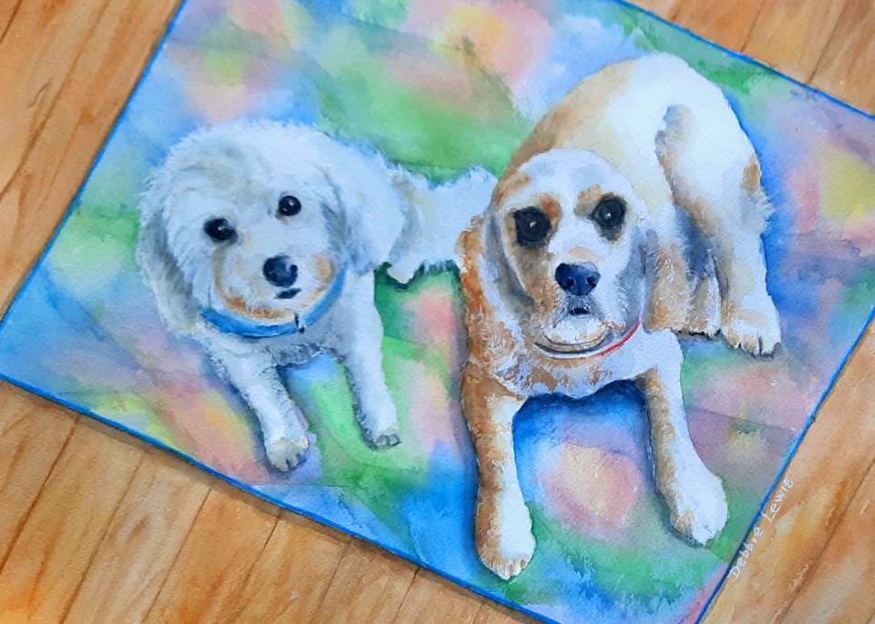 Best Friends Art | Debbie Lewis Watercolors