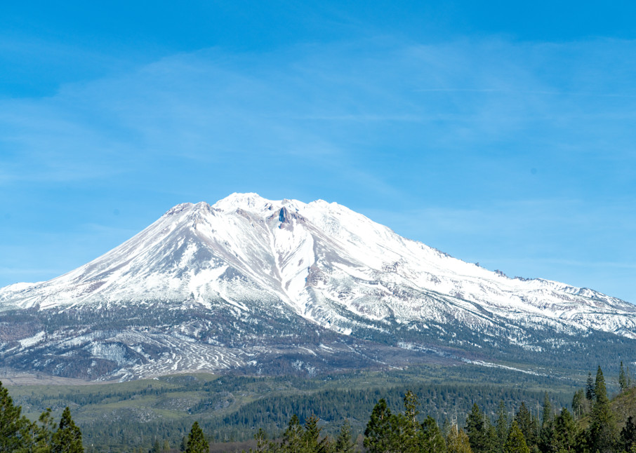 Shasta From I5 Viewpoint Photography Art | Peter T. Knight Photography