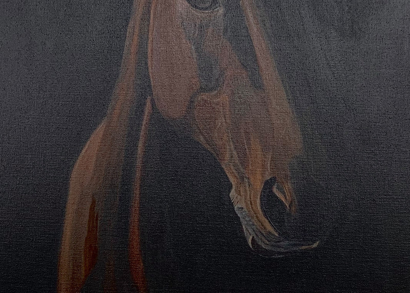 Painting or Print available of a sorrel horse named “Amber” 