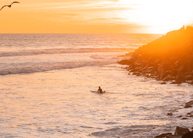 Sunset Surfer Photography Art | photo4change
