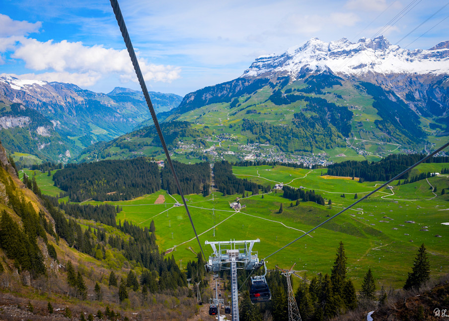 Swiss Alps Tram Photography Art | Rob Shanahan Photography