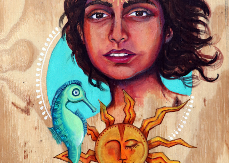 Diosa Del Sol (Sun Goddess) Art | Jasleni