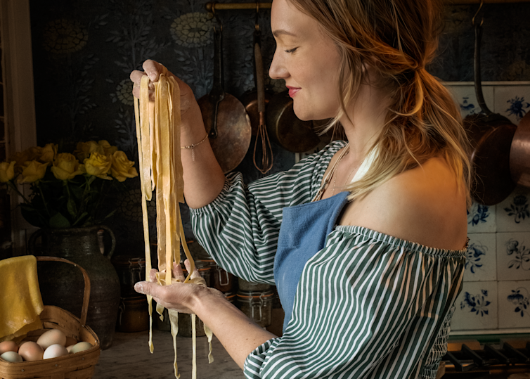 Pasta Making Photography Art | The Elliott Homestead, Inc.