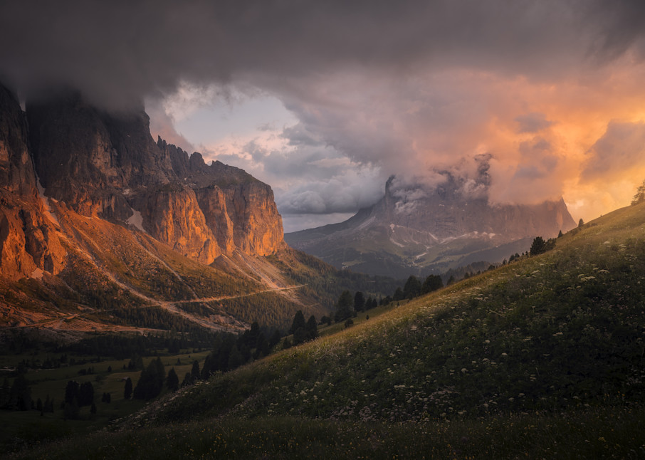 Val Galdena Sunset Photography Art | photo4change