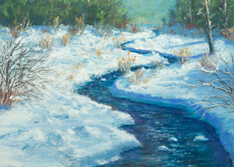Whispering Winter Forest Art | Mark Grasso Fine Art