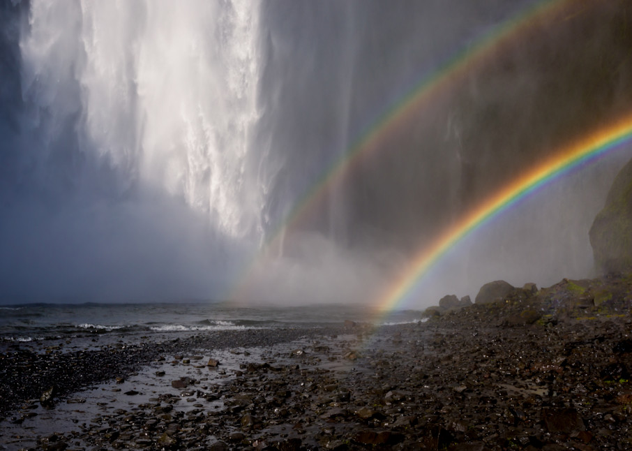 Kim Clune Photography, Skógafoss waterfall, Iceland