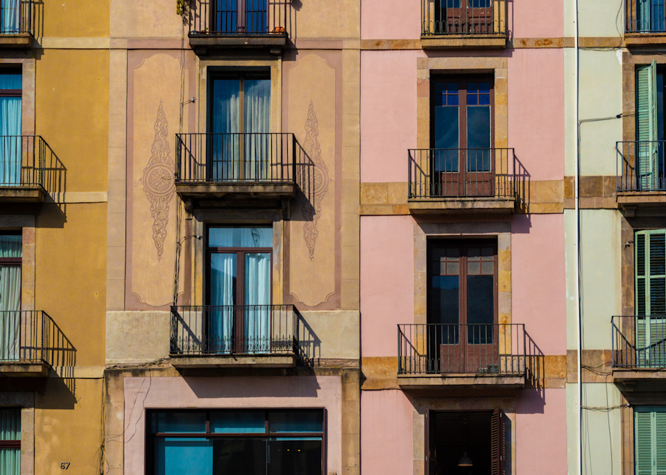 Barcelona Balconies Photography Art | Ben Asen Photography
