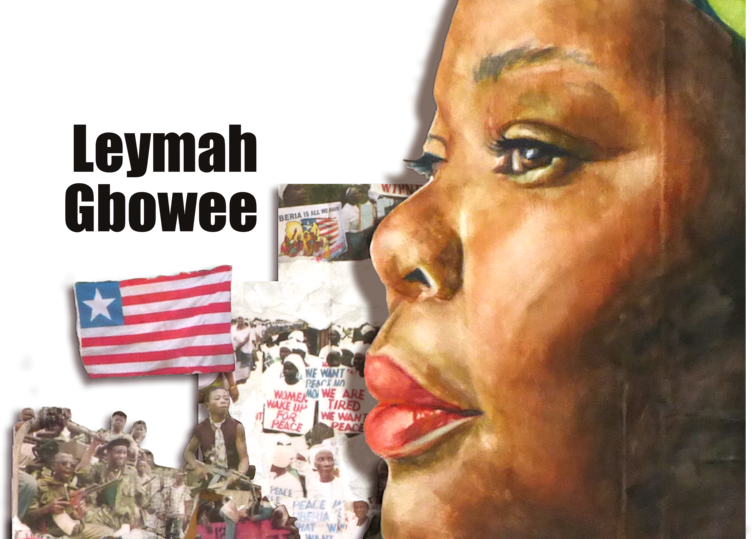Leymah Gbowee Remix Art | Afro Triangle Designs, LLC