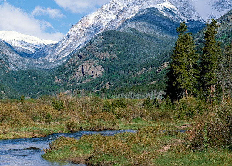 Photographic art of classic Colorado Rocky Mountain views