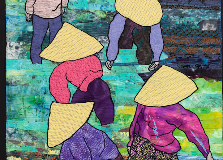 Rice Farmers For Prints Art | Jean Herman 