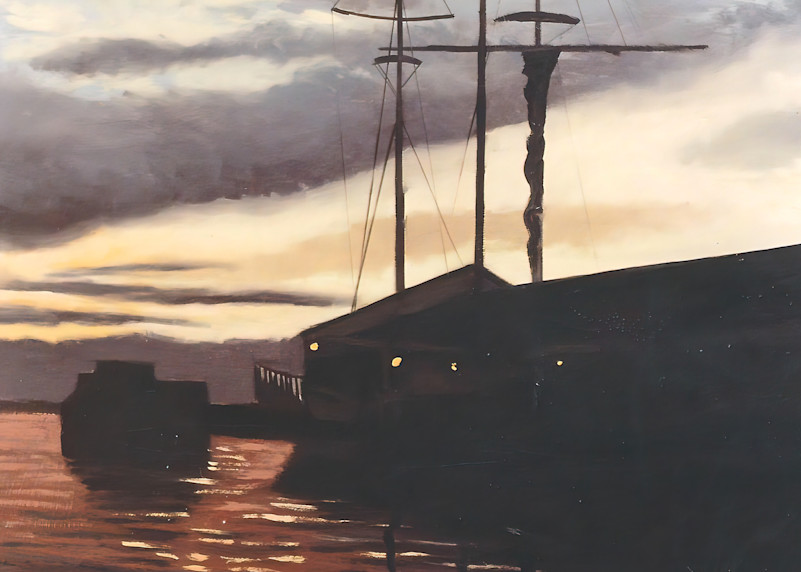 Harbor Sunset Art | The Beltway Bandits Art Emporium