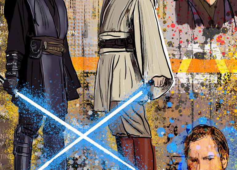 Anakin Obi Wan Art | John Knell: Art. Photo. Design
